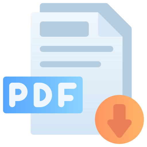 pdf file download icon pdf data download vector